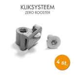 Steuntjes zero rooster kliksysteem (4 st.)