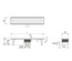 Easy Drain Rooster gepolijst move-4 100cm