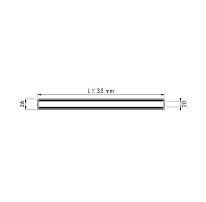 XS-Line Z-1 Verchroomd 60cm