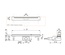 Easy Drain XS Nano-Line Wall 70 cm